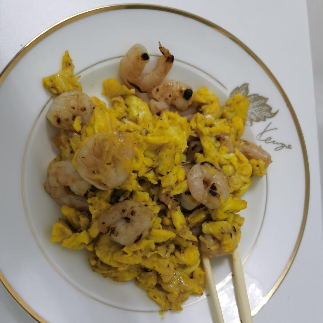 【虾仁滑蛋】超嫩滑，复刻茶餐厅经典