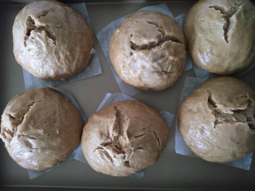 Q弹红糖开花馒头