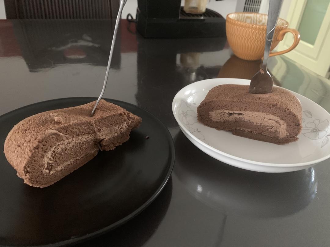 咸摩卡奶油卷/完美毛巾面技巧+回味无穷摩卡配方/烘焙视频蛋糕篇9「中卷」
