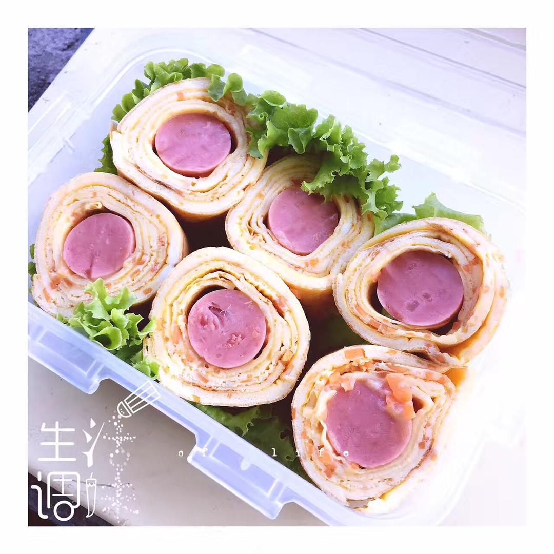 胡萝卜厚蛋烧