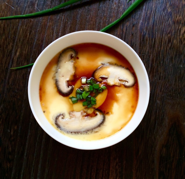 dpyoung做的鲜香菇蒸蛋