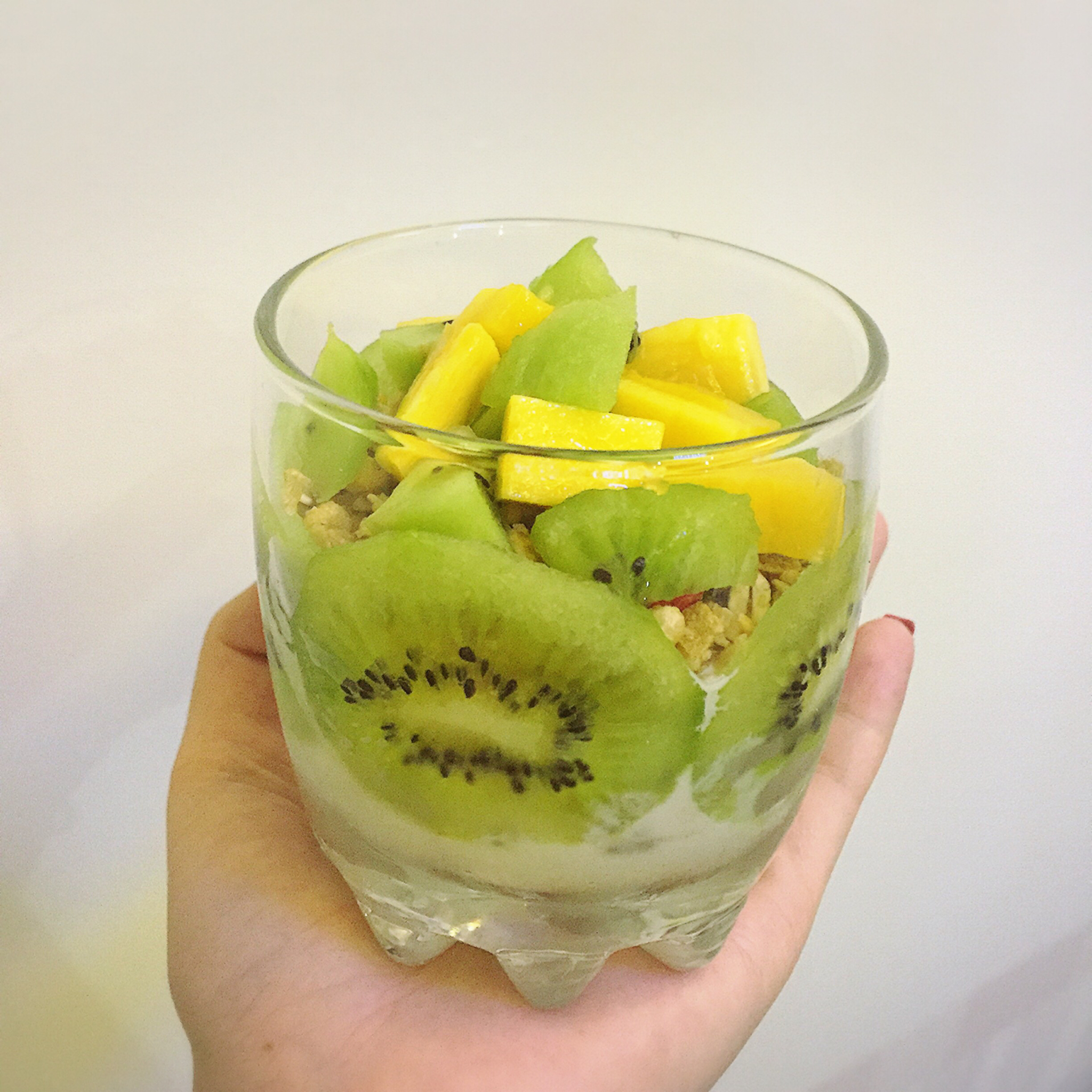 有些「杯壁」的酸奶们