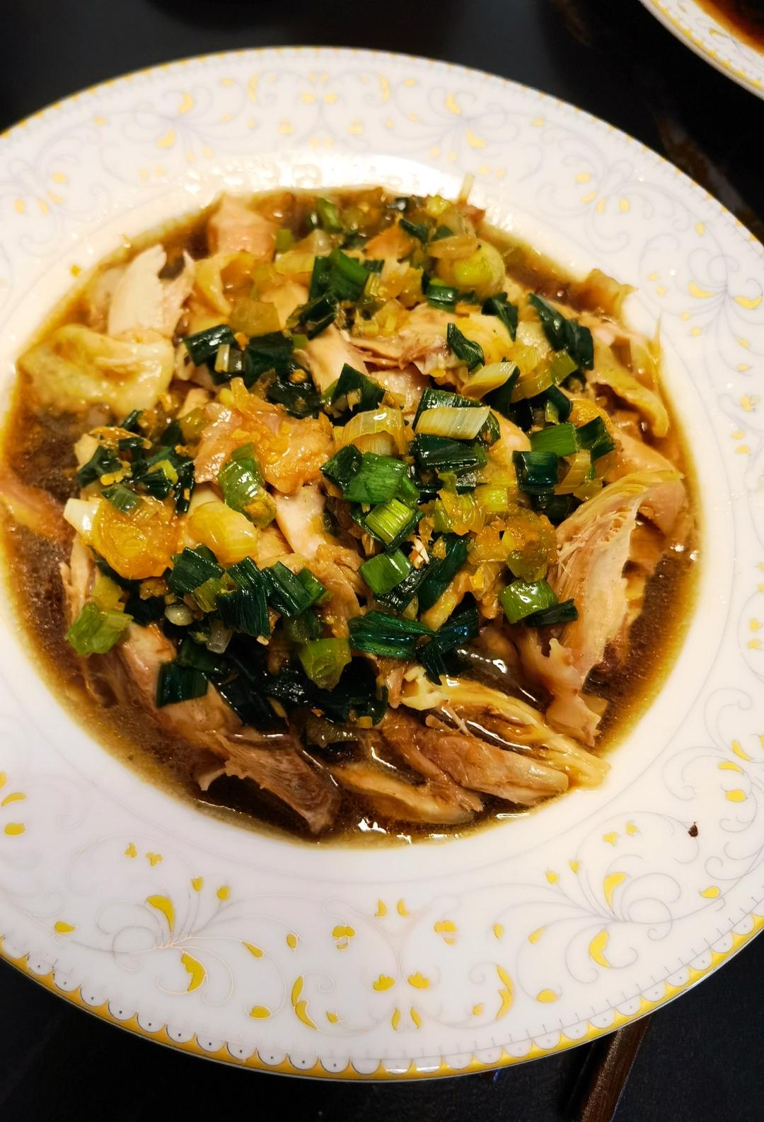 葱油鸡（姜葱鸡）简单做法全，详细到没下过厨都会做
