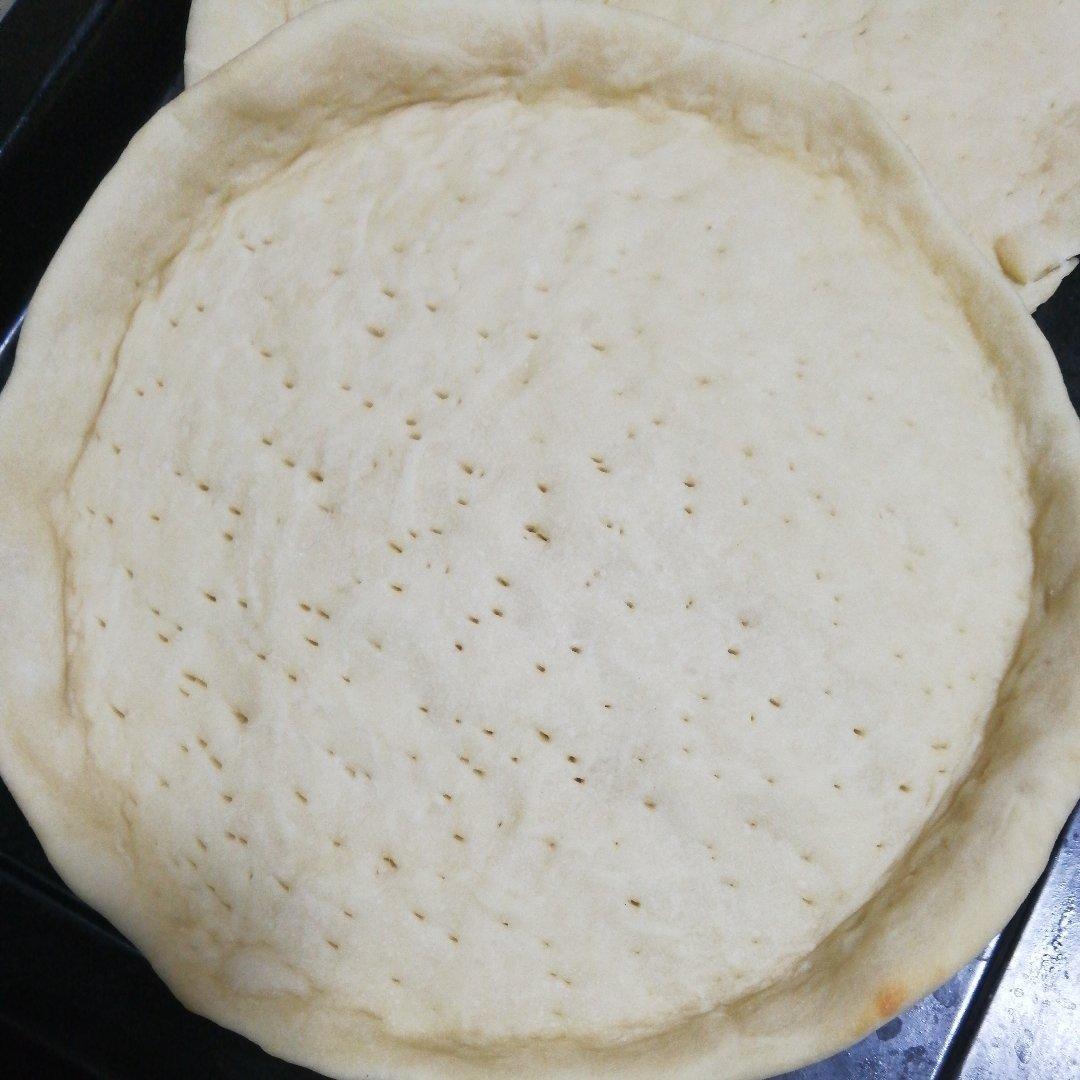 八寸披萨饼皮（四个）制作