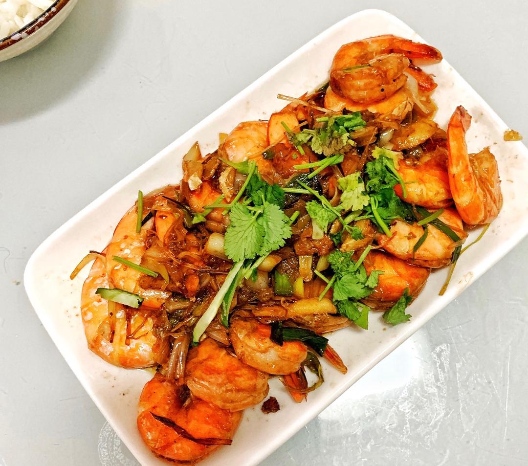 爆炒大虾（百吃不厌）