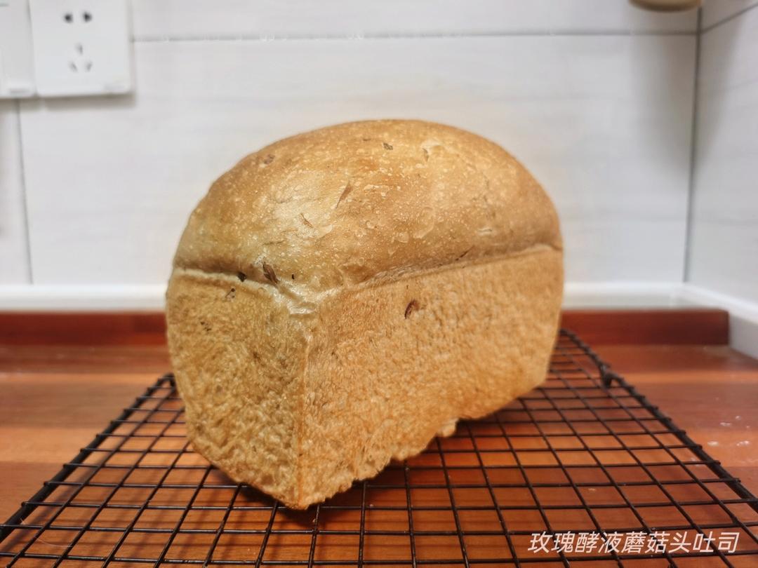 好吃到犯规的玫瑰酵液吐司