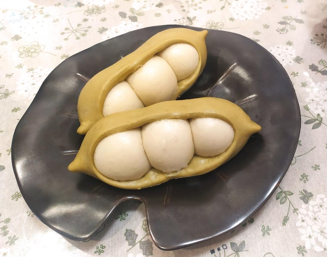 豌豆荚馒头