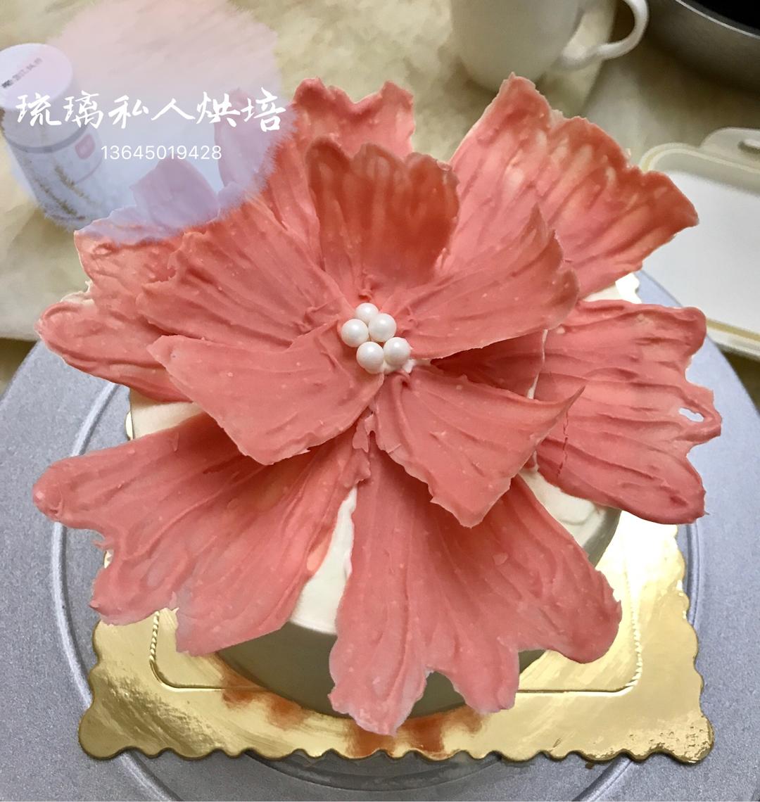 颜值高又好做的巧克力花