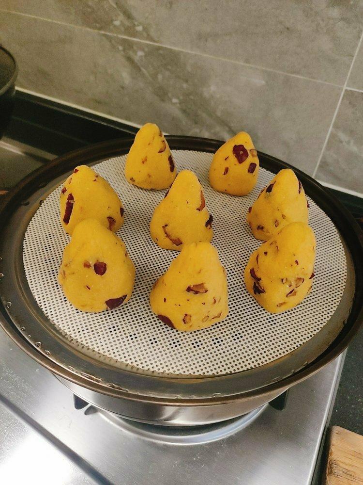 红枣玉米面窝窝头