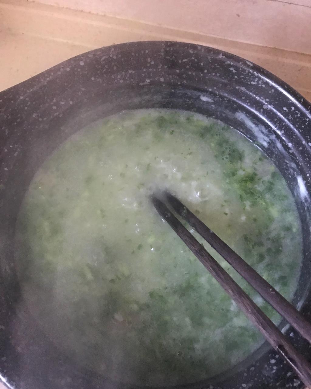 青菜粥