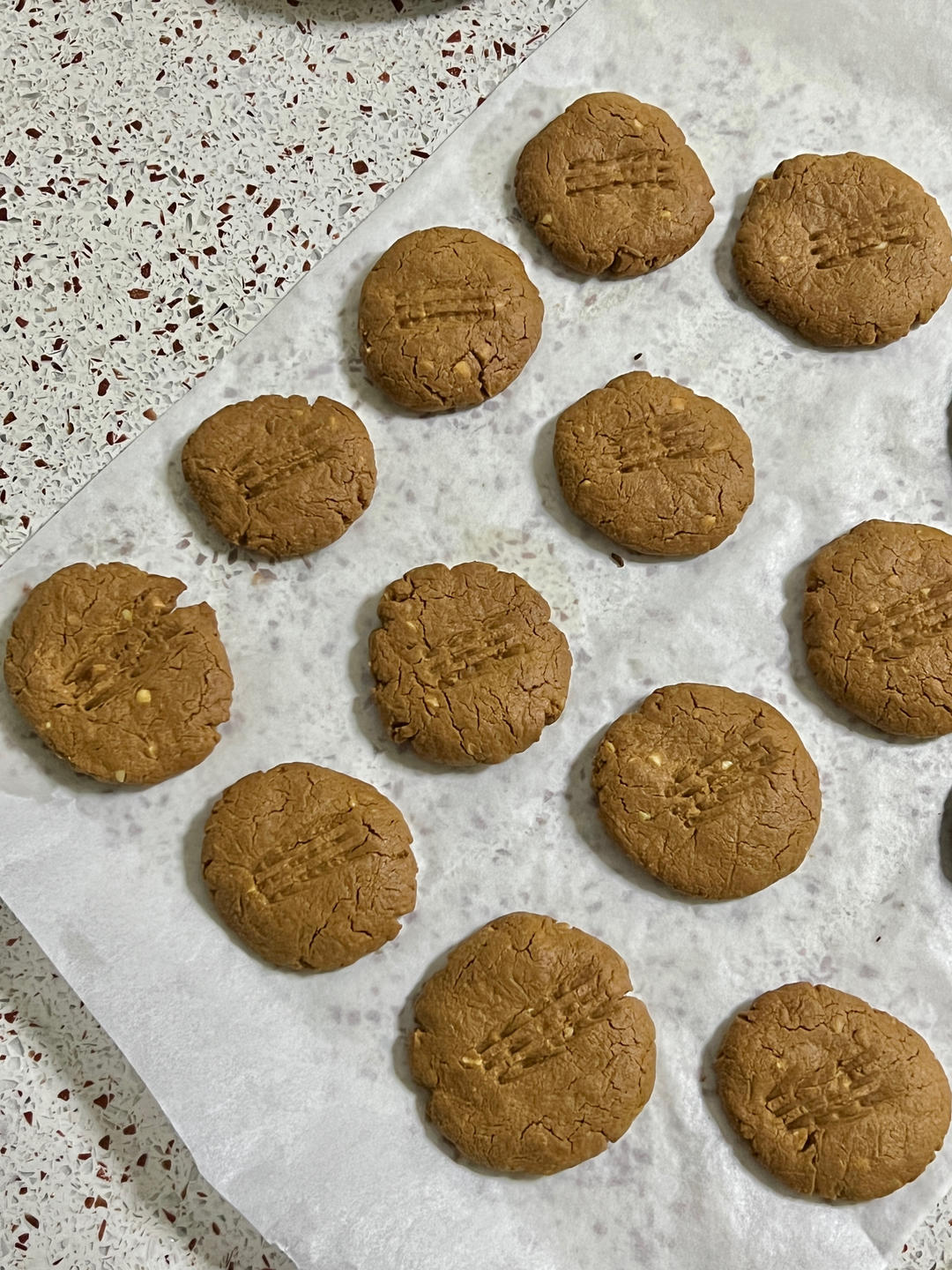 最简单的花生酱曲奇