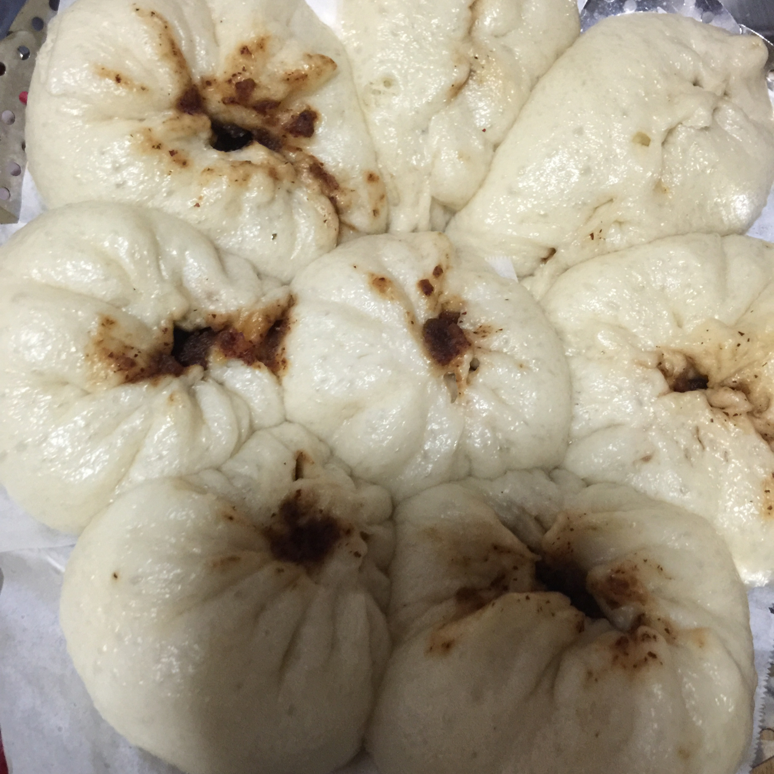 豆沙枣泥粗粮包