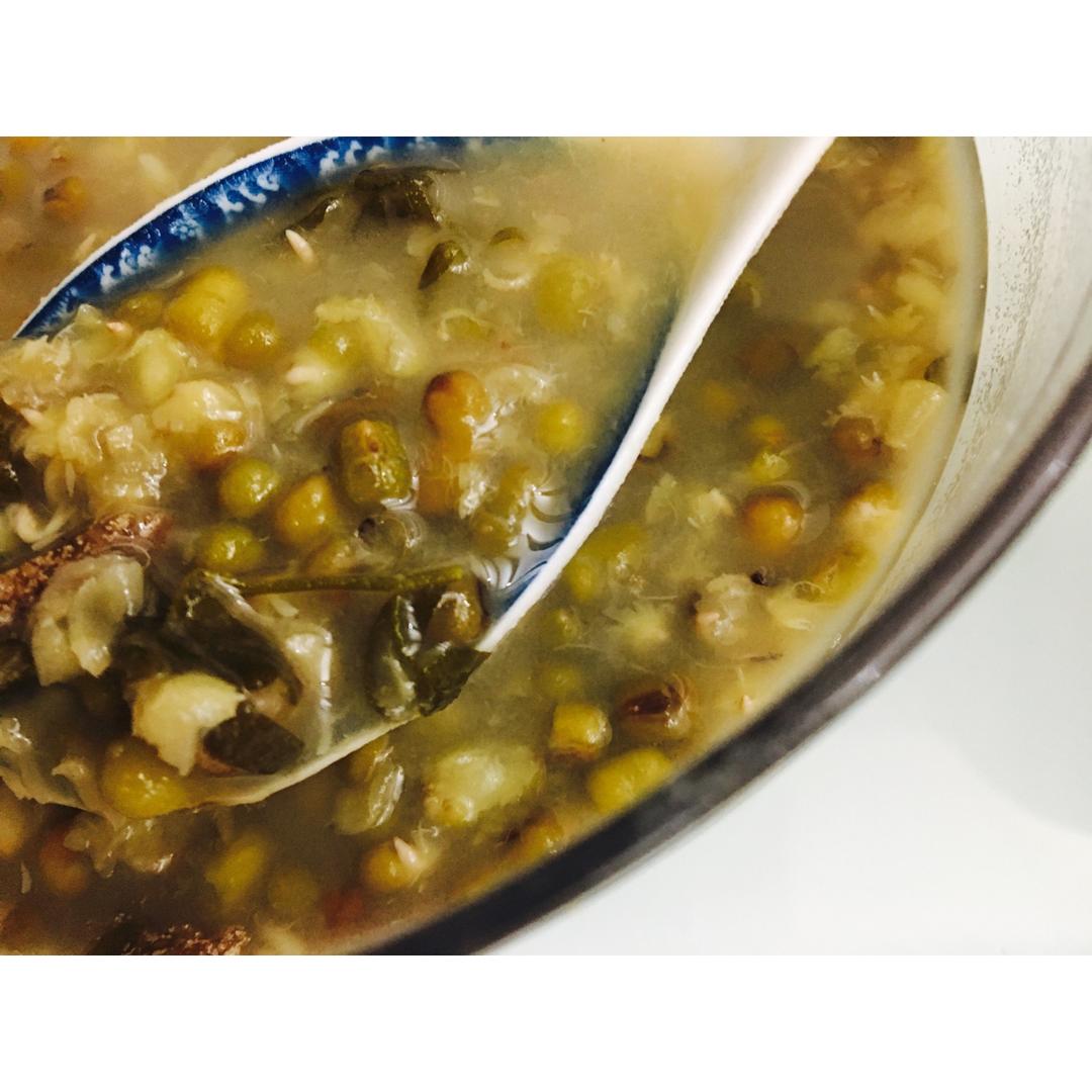 chorlam做的臭草陈皮绿豆沙