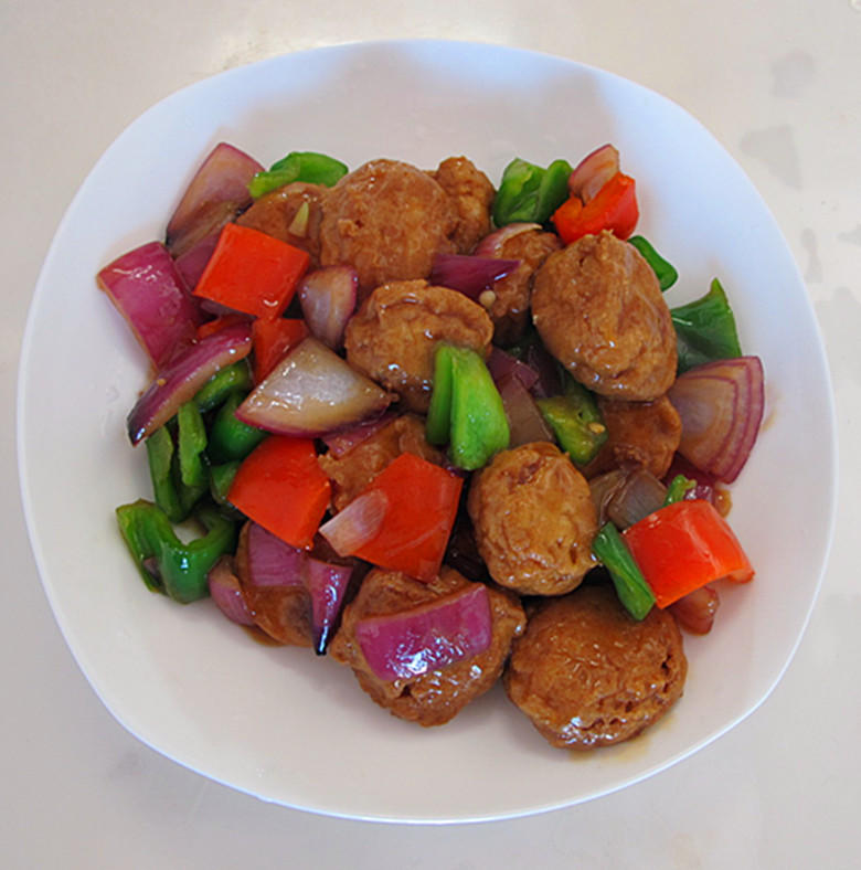 焦溜豆腐丸子的做法