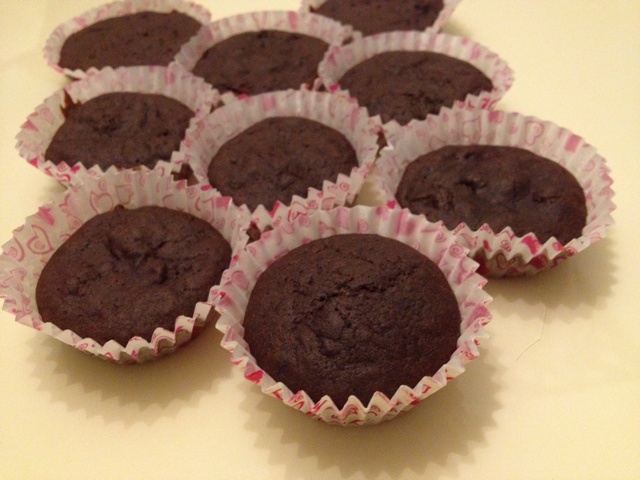 朗姆酒可可香蕉玛芬