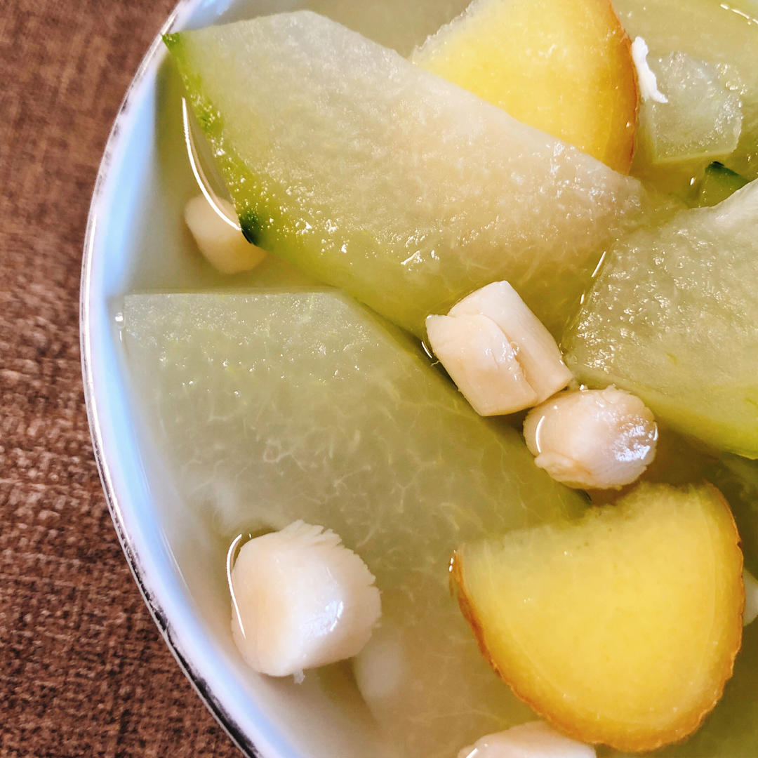 给熬夜族:冬瓜瑶柱汤