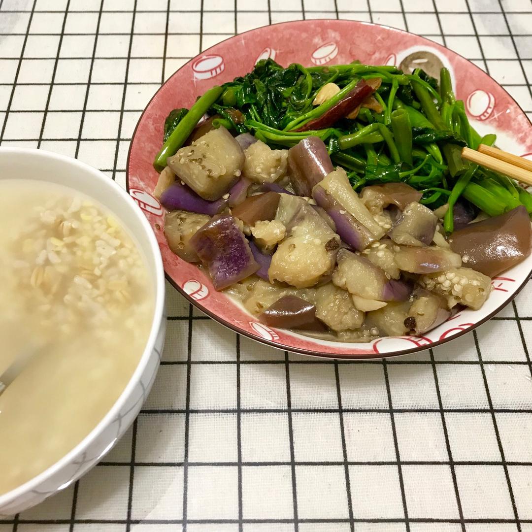 清炒茄子（少油版+视频）