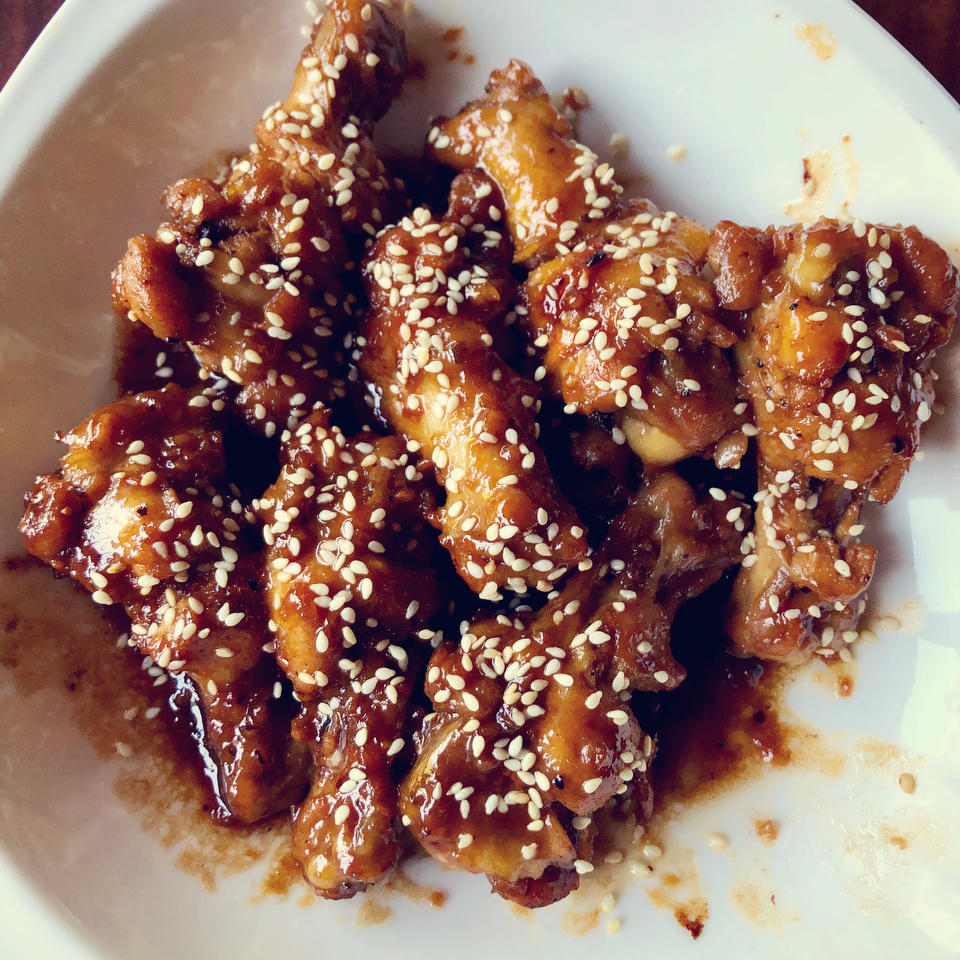 日式蜜汁照烧鸡翅根（好吃到吮指～）