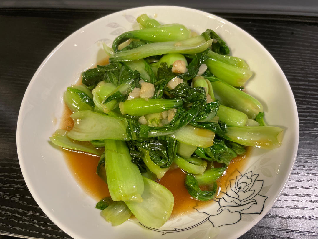 清炒鸡毛菜 清炒各种绿色