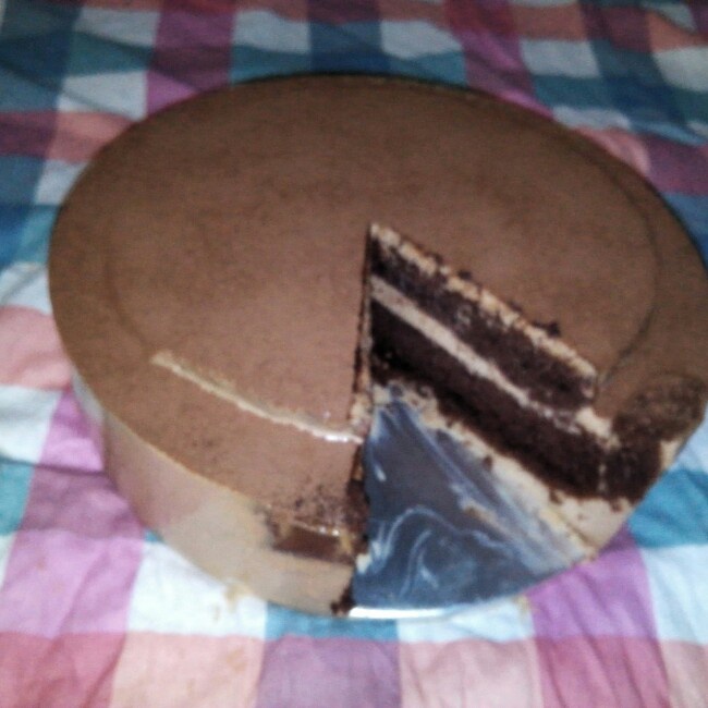 巧克力戚风蛋糕