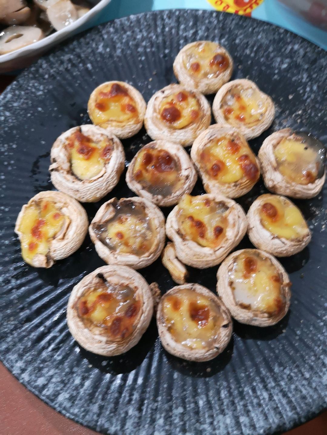 好吃，烤它！烤口蘑