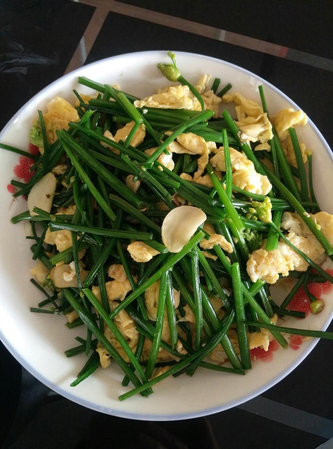 可可朵猫猫做的韭菜花炒鸡蛋