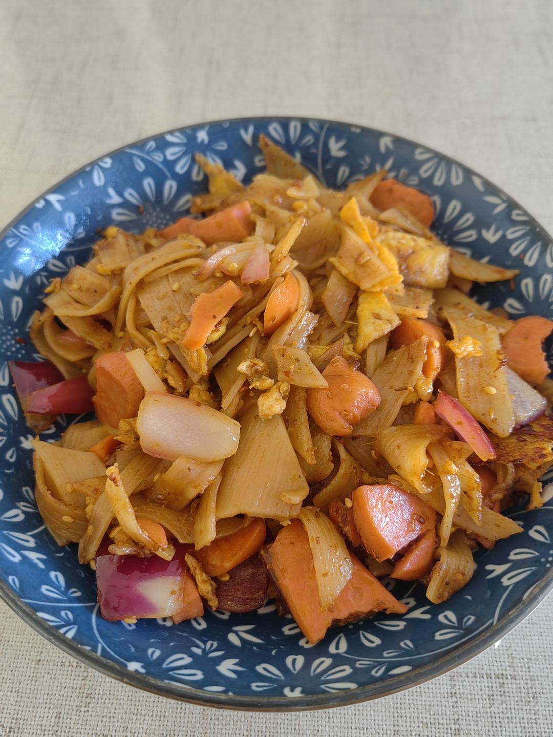 东北炒冷面