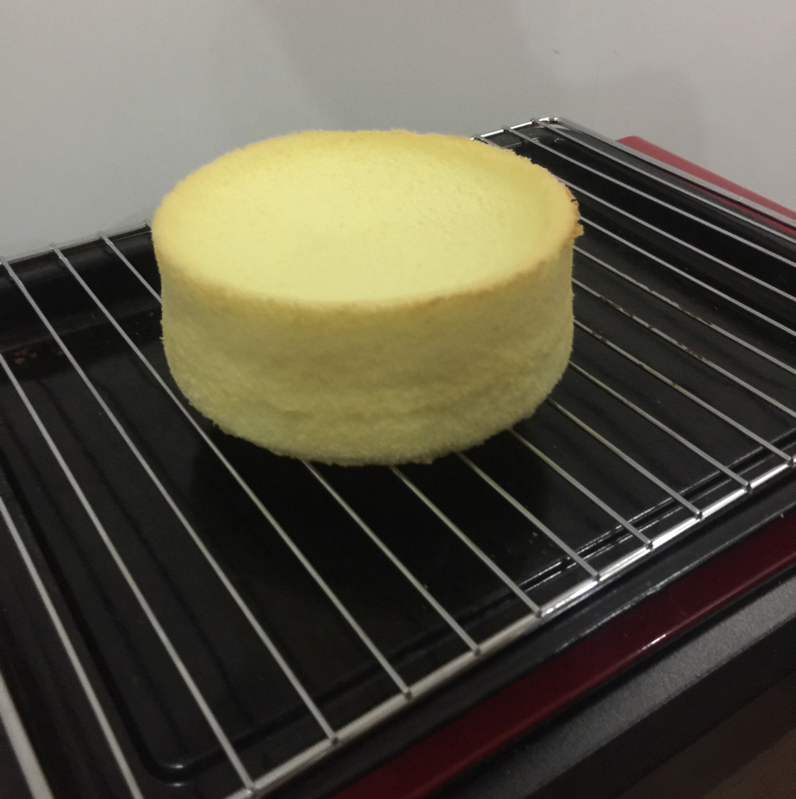 6寸原味戚风蛋糕