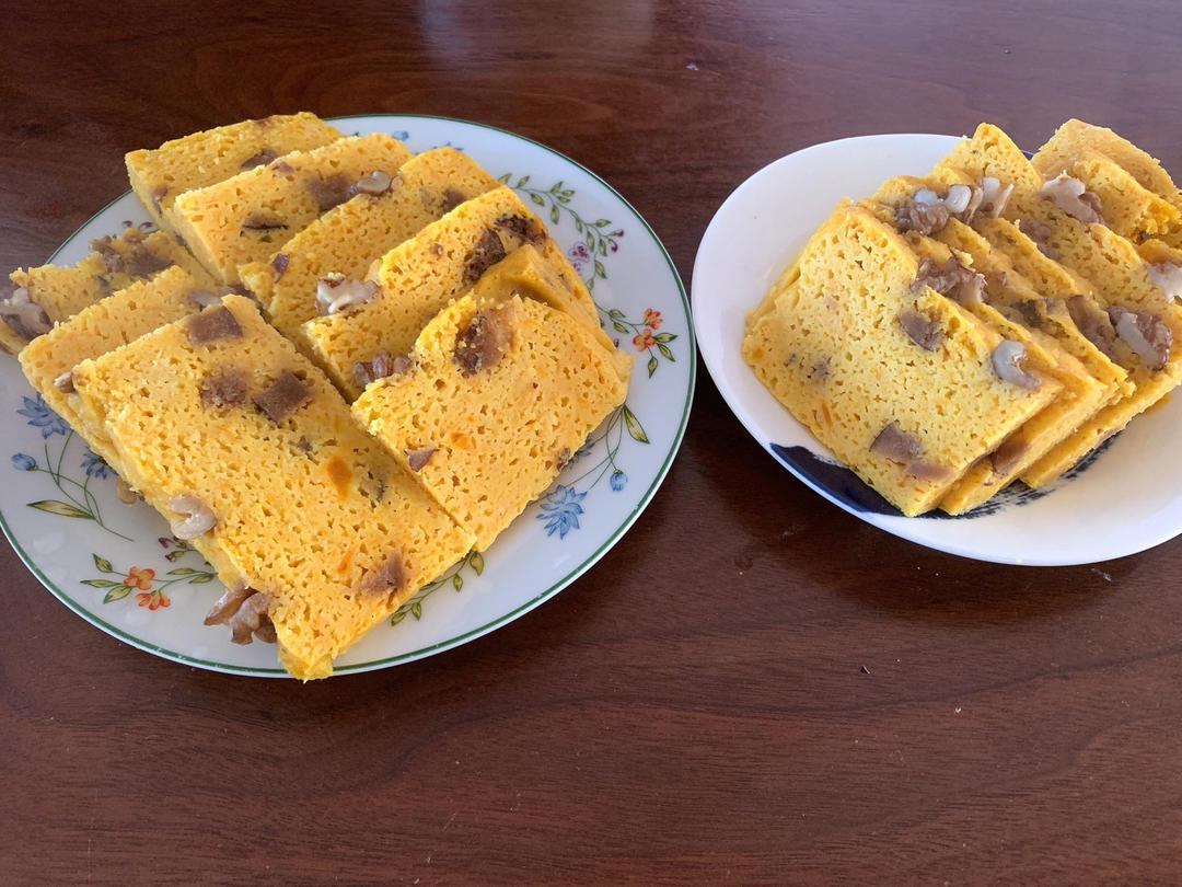 纯玉米面无油糖健康发糕