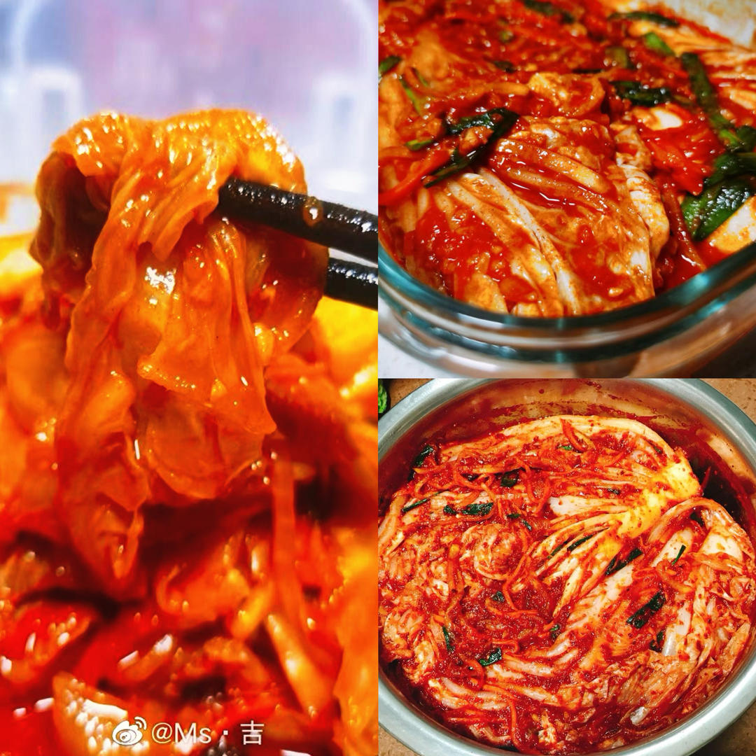 正宗韩式辣白菜｜天然乳酸菌发酵做法的做法