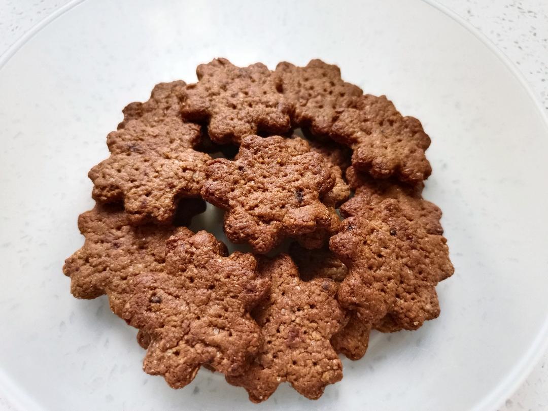 越嚼越香的全麦咖啡味饼干