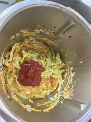 小美版西红柿包菜汤的做法 步骤4