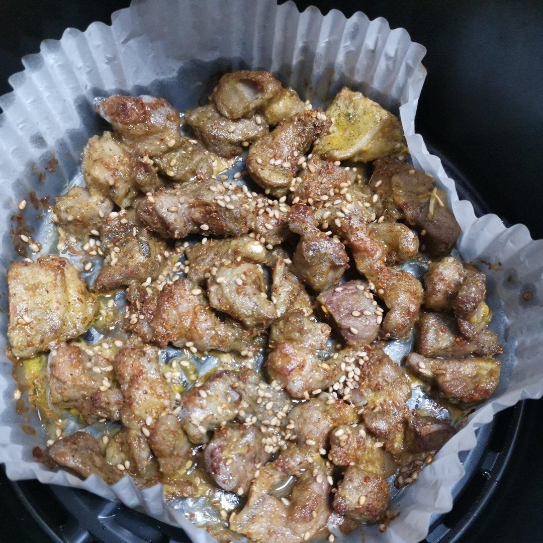 空气炸锅羊肉串