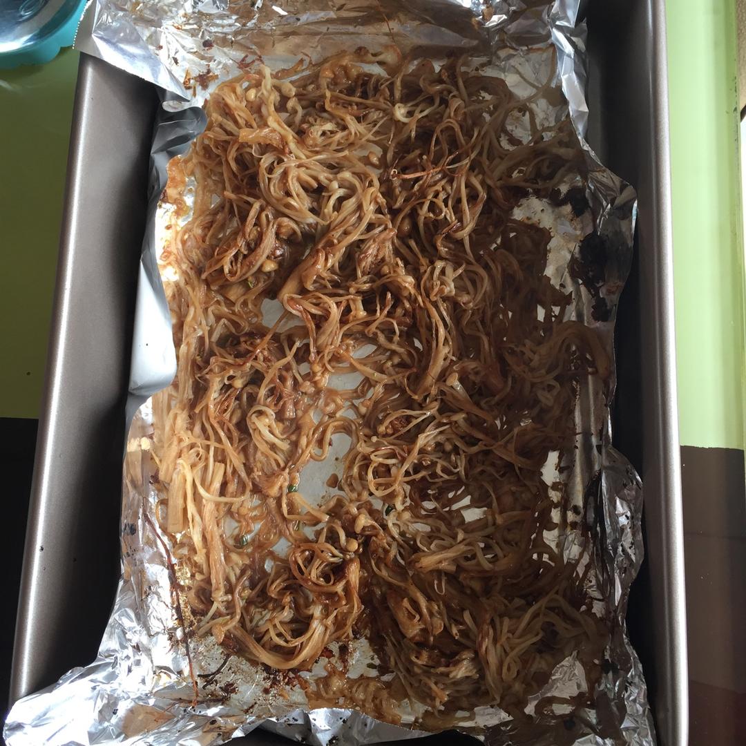 蒜蓉烤金针菇（烤箱版）