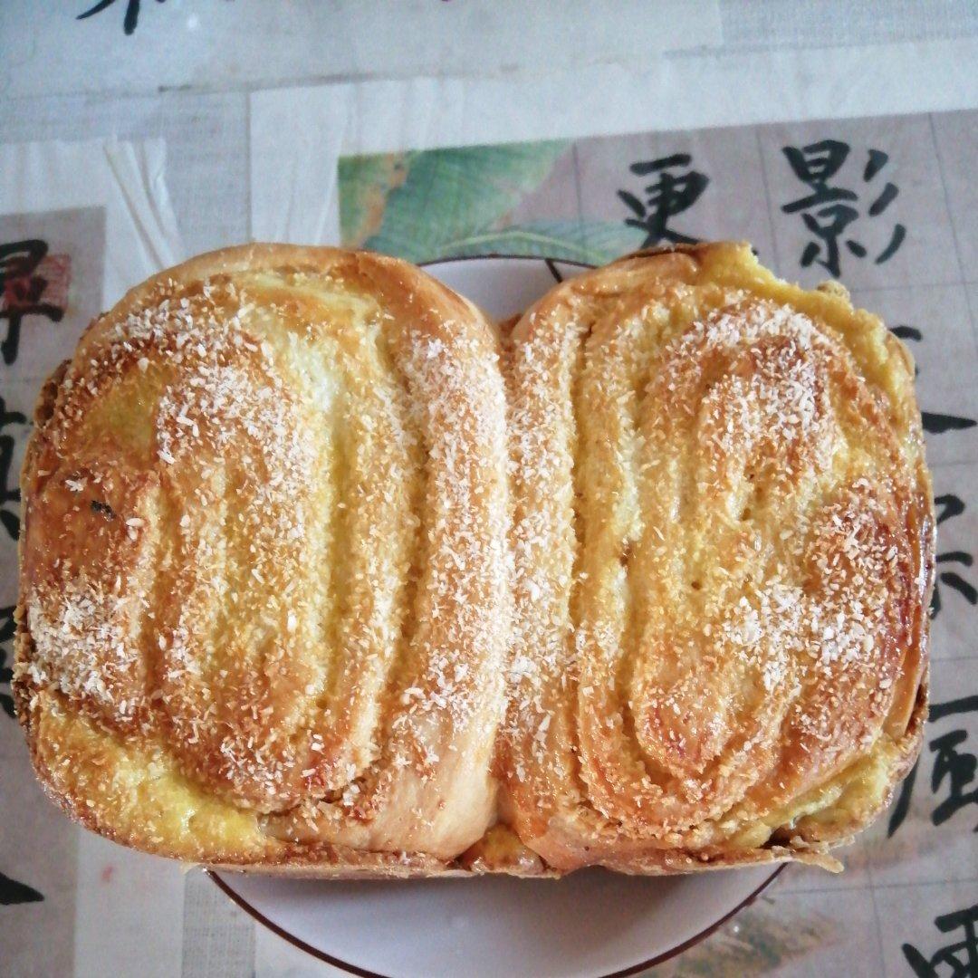 面包机做椰蓉吐司