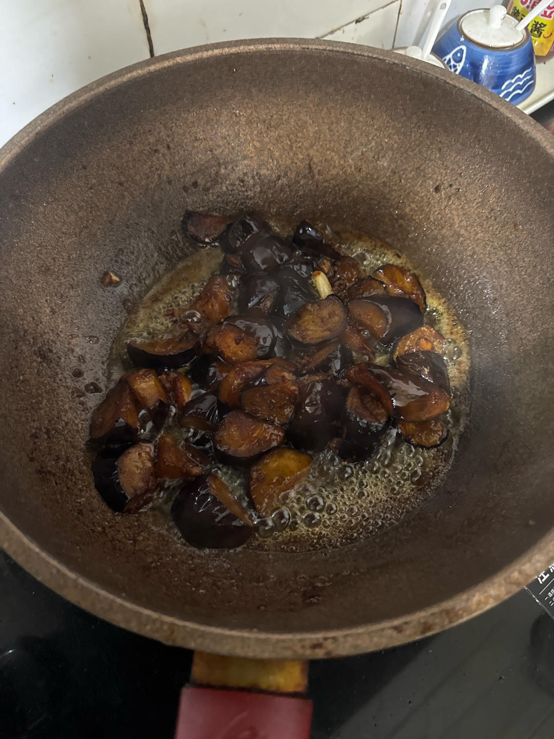油焖茄子
