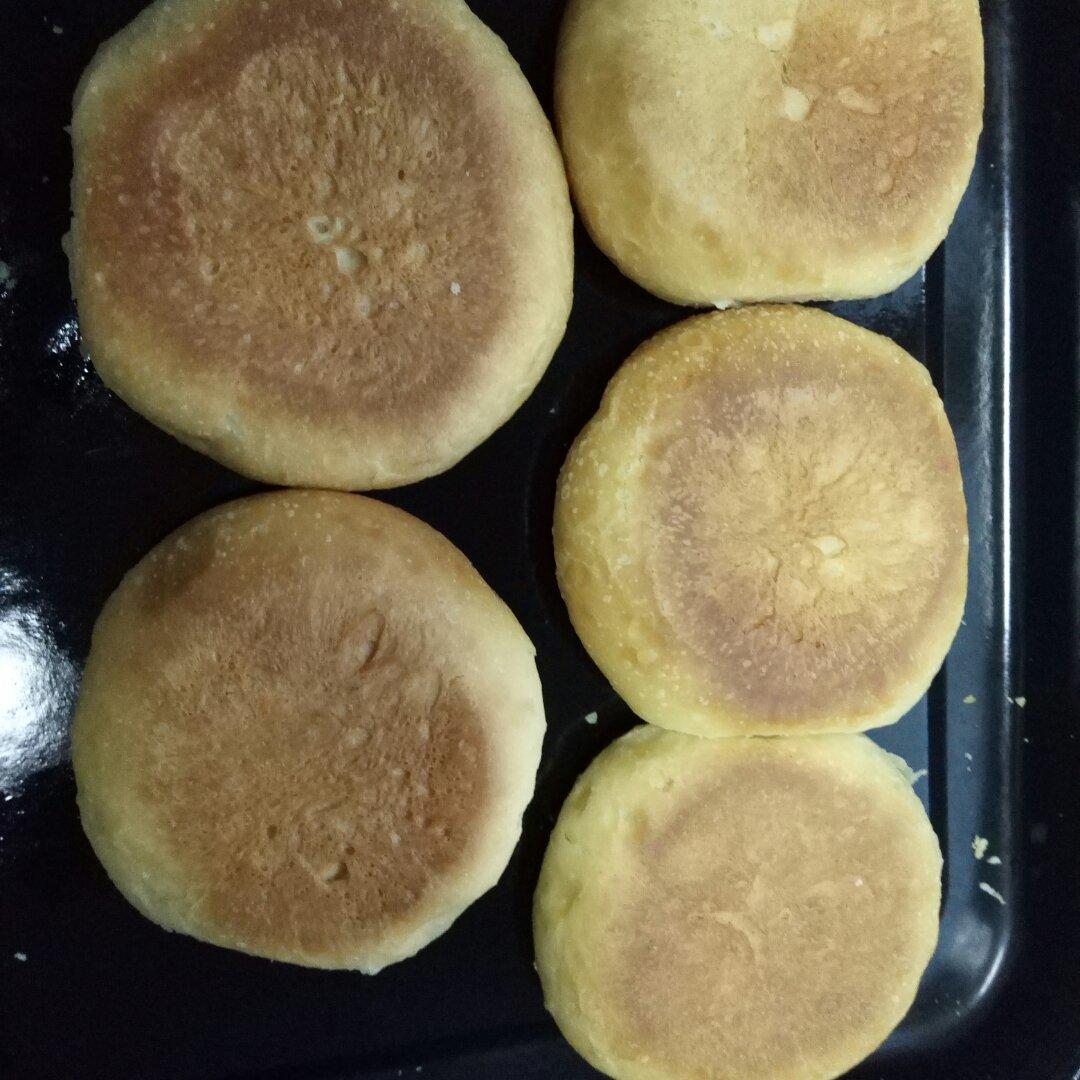 拯救放错面粉的面包面团---奶香小饼