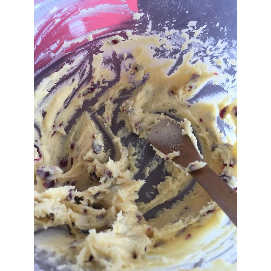 低糖少油版蔓越莓饼干