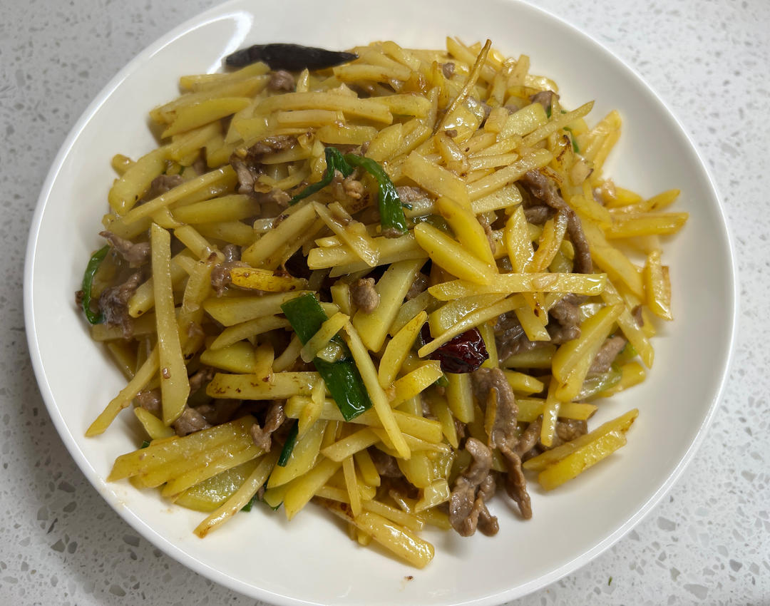 土豆炒牛肉