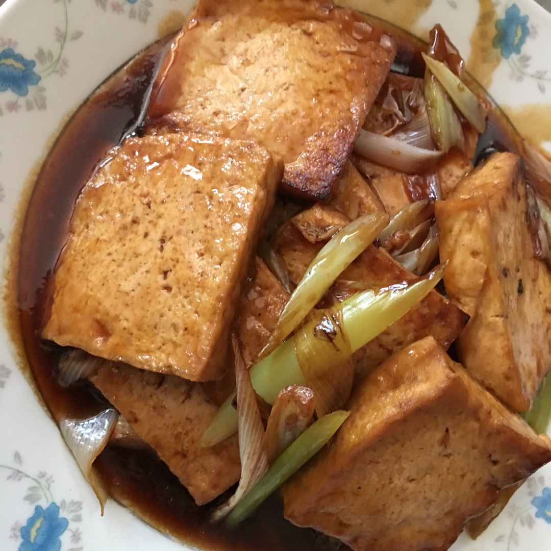 大葱烧豆腐