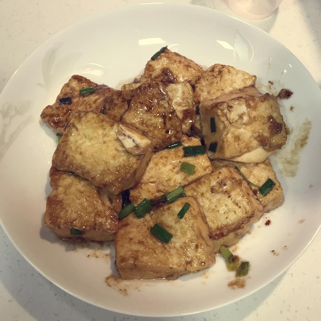 美味蚝油嫩豆腐