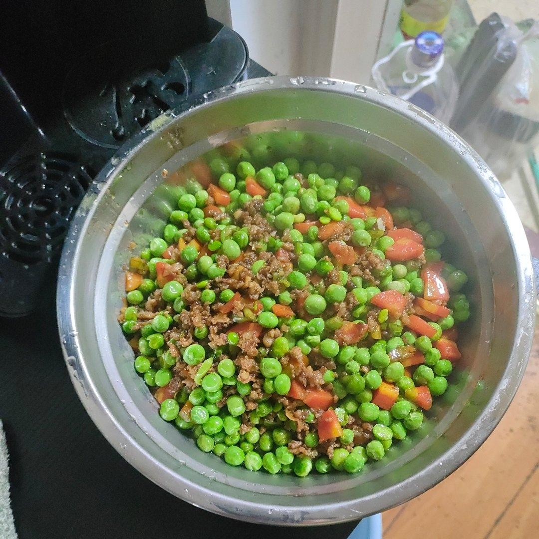 豌豆炒肉末