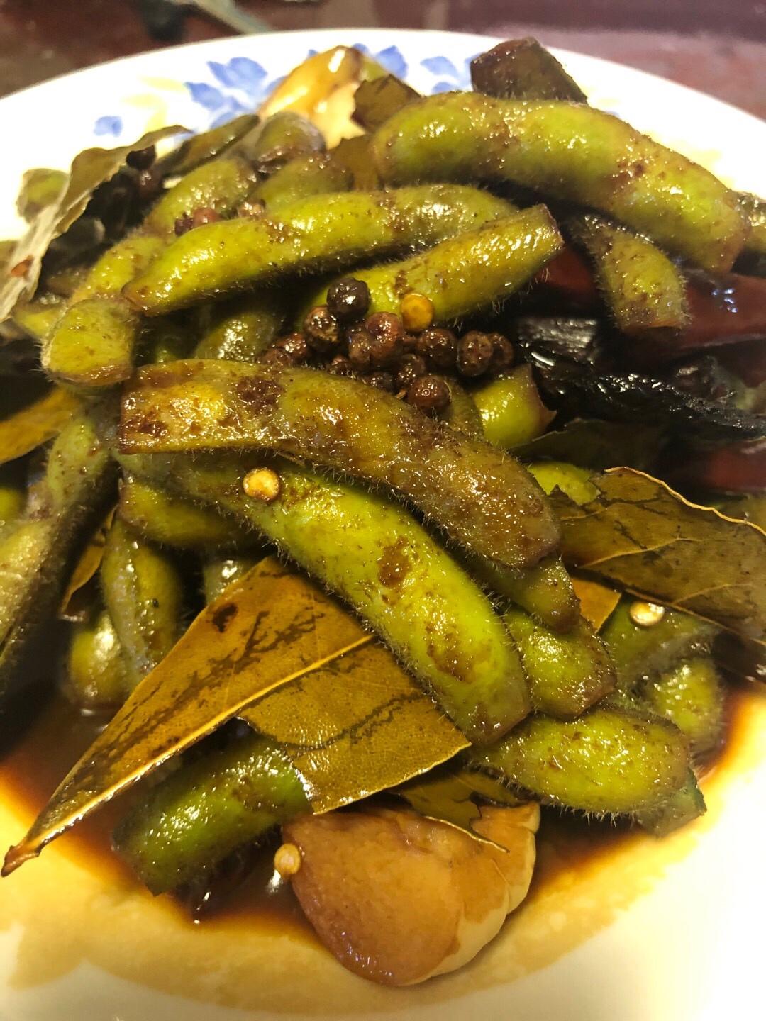 有肉味的红烧毛豆的做法