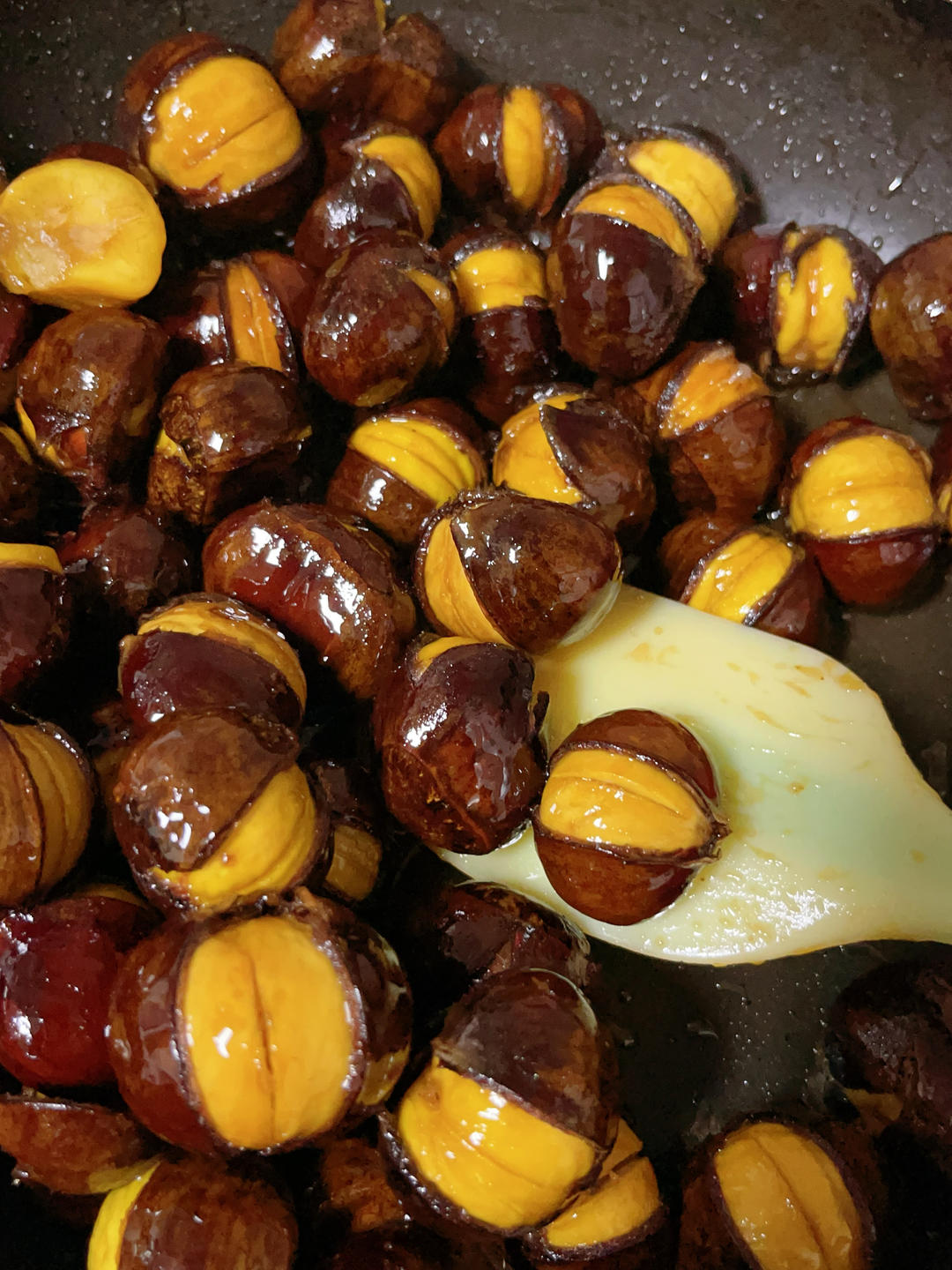 🔥无需烤箱❗️平底锅版糖炒栗子🌰做法超简单