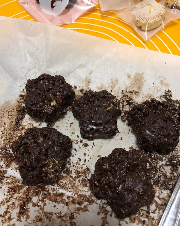 人气零食——燕麦巧克力“饼干”