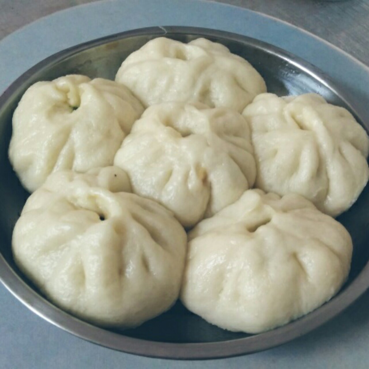 楷鱼儿做的韭菜鸡蛋包子