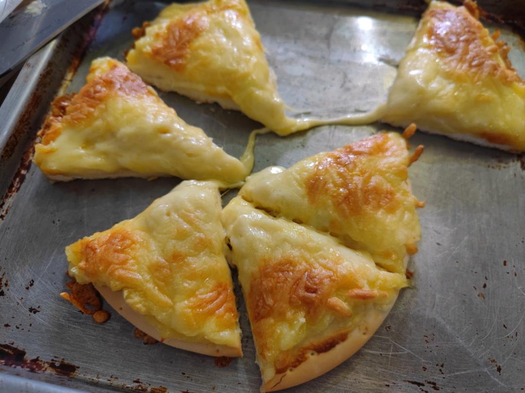 自制8寸榴莲芝士披萨（简单好吃不输必胜客）