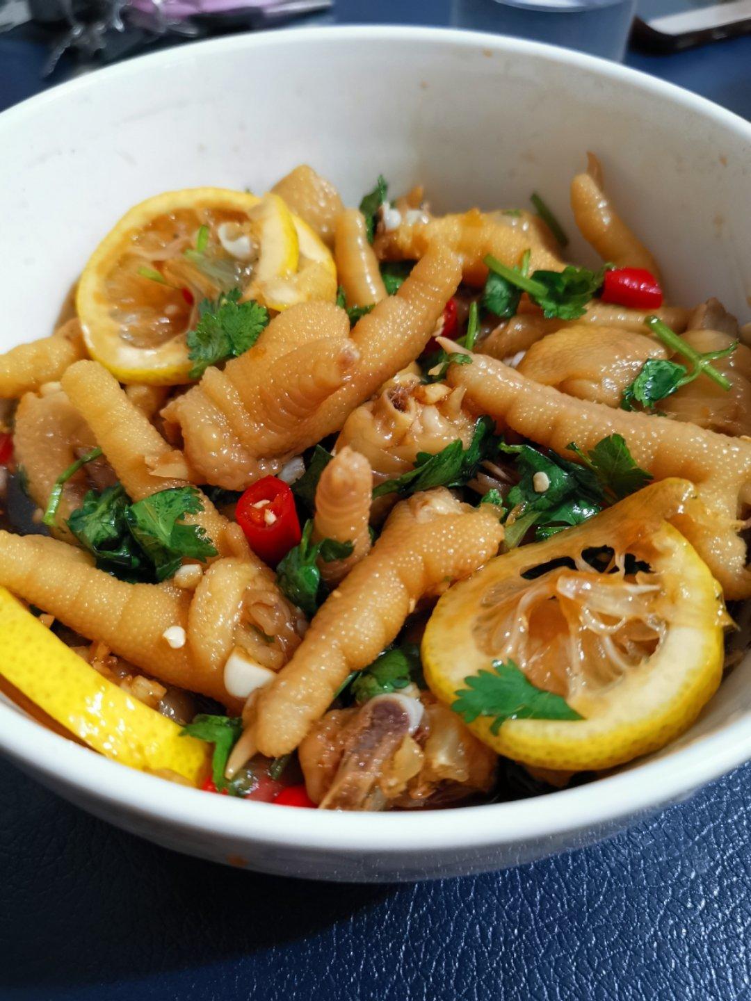 超好吃的🍋酸辣凤爪