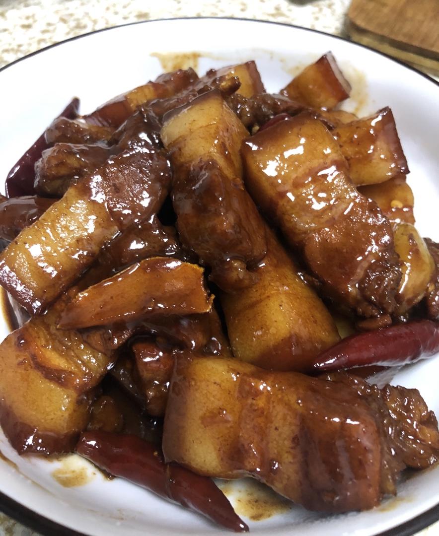 吃一块想两块不油不腻红烧肉