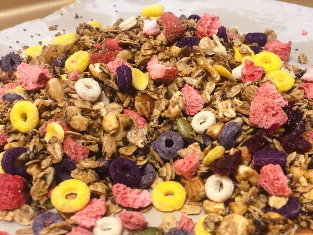 绝对好吃的少油少糖烤燕麦片-私房伴手礼（公开详细配方）